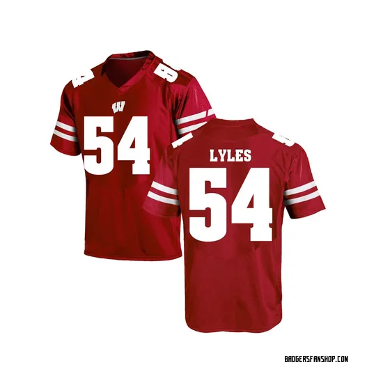 Kayden Lyles Under Armour Wisconsin Badgers Men's Replica College ...